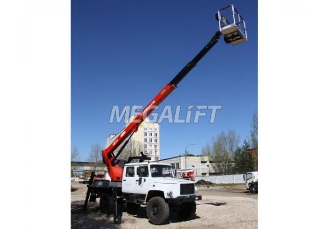 Автовышка Т 322 на шасси ГАЗ 33081 
