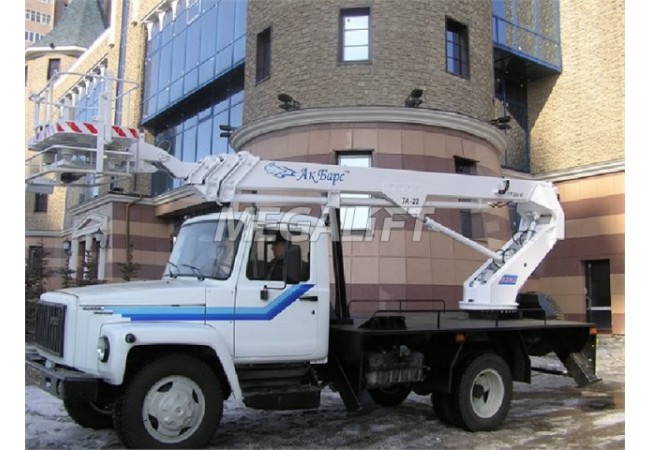 Автовышка ТА-22 на шасси ГАЗ 3307   