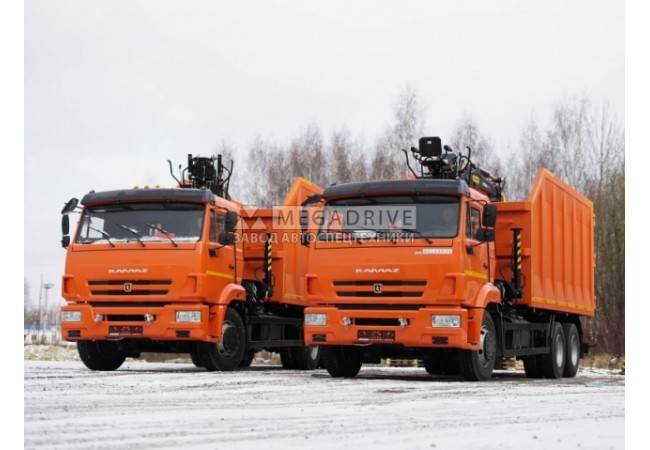 Ломовоз Palfinger ВЕЛМАШ VM10L74M на шасси КАМАЗ 65115 - мощный и надежный грузовик   