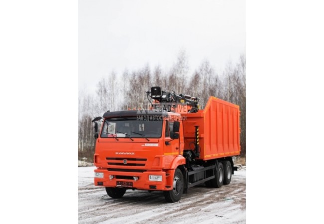 Ломовоз Palfinger ВЕЛМАШ VM10L74M на шасси КАМАЗ 65115 - мощный и надежный грузовик   