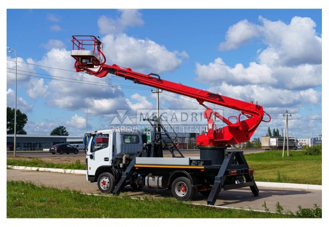 Автогидроподъемник ПСС-131.18Э на шасси DONGFENG C80S