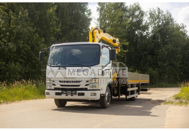 Манипулятор HYVA HST3.2Е4 на шасси Isuzu NPR-75LM