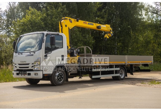 Манипулятор HYVA HST3.2Е4 на шасси Isuzu NPR-75LM