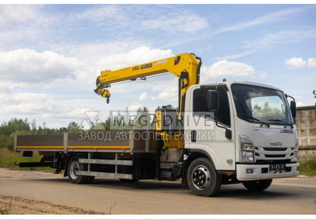 Манипулятор HYVA HST3.2Е4 на шасси Isuzu NPR-75LM