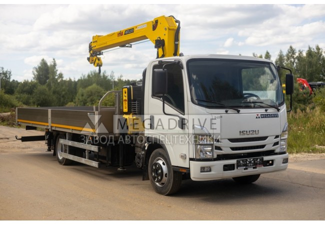 Манипулятор HYVA HST3.2Е4 на шасси Isuzu NPR-75LM