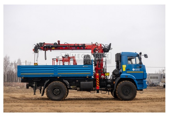 Манипулятор Taurus 055A на шасси КАМАЗ 43502 4х4