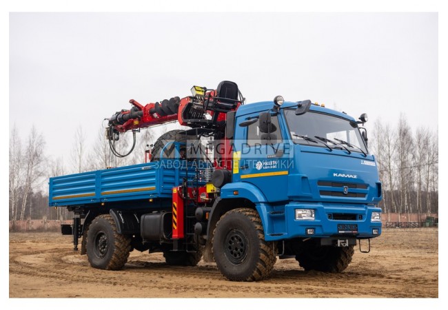 Манипулятор Taurus 055A на шасси КАМАЗ 43502 4х4