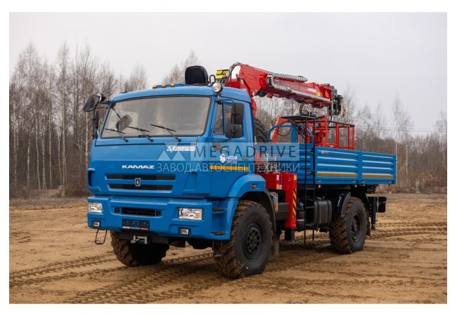 Манипулятор Taurus 055A на шасси КАМАЗ 43502 4х4