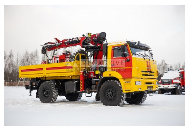 Манипулятор Taurus 055A на шасси КАМАЗ 43502 4х4