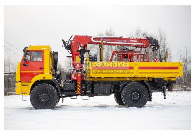 Манипулятор Taurus 055A на шасси КАМАЗ 43502 4х4