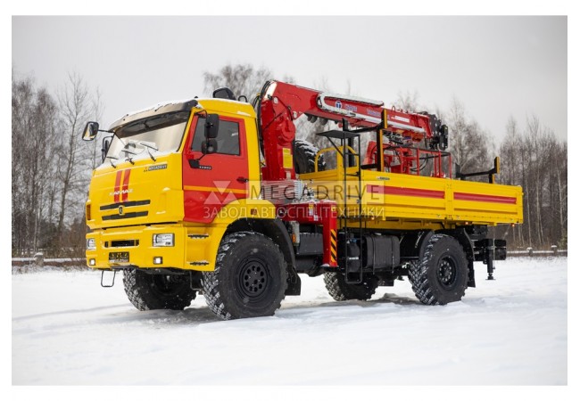 Манипулятор Taurus 055A на шасси КАМАЗ 43502 4х4