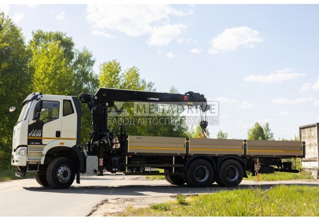 Манипулятор FAW 3250 с КМУ SK 716 - надежная и мощная работа   