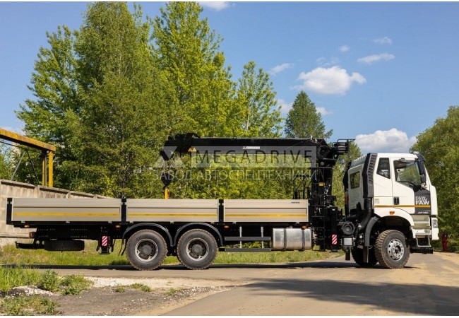 Манипулятор FAW 3250 с КМУ SK 716 - надежная и мощная работа   