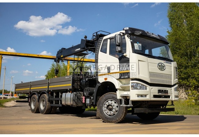 Манипулятор FAW 3250 с КМУ SK 716 - надежная и мощная работа   