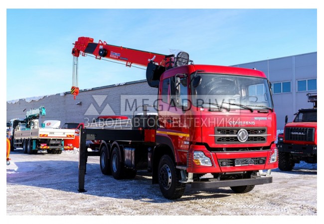 Манипулятор Kanglim KS1256 на шасси DongFeng 6x4