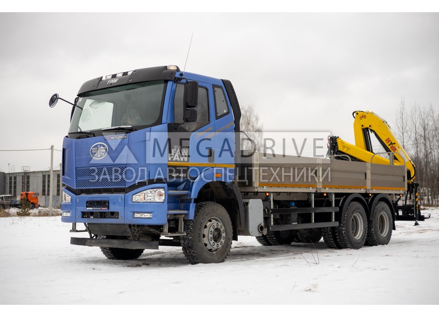 Манипулятор HYVA HB152E3 на шасси FAW