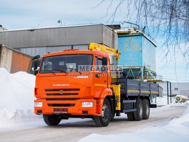 Манипулятор SOOSAN SCS513 на шасси КАМАЗ 65115