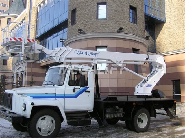 Автогидроподъемник ТА-22 на шасси ГАЗ 3307