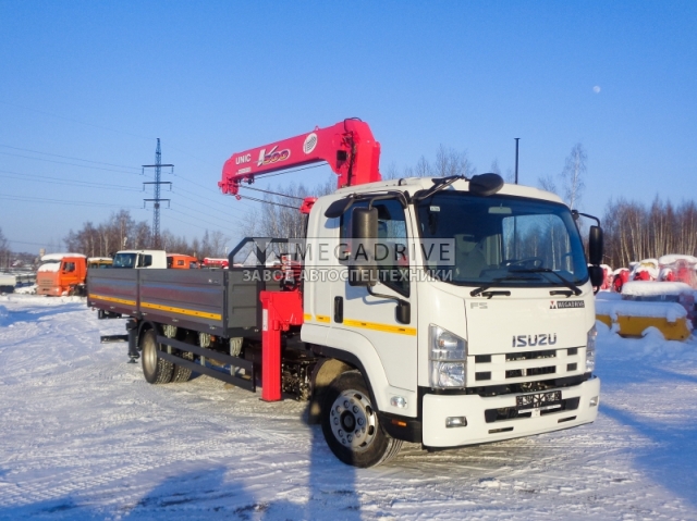 Манипулятор UNIC UR-V504 на шасси ISUZU FSR 90