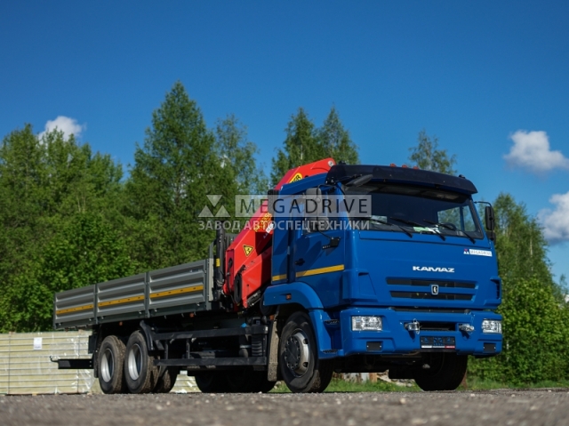 Манипулятор PALFINGER PK23500A на шасси КАМАЗ 65117