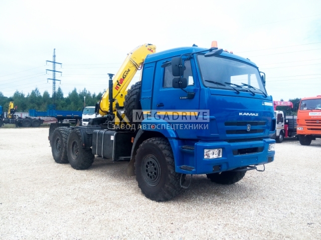 Манипулятор HYVA HB 150E-2 на шасси КАМАЗ 53504