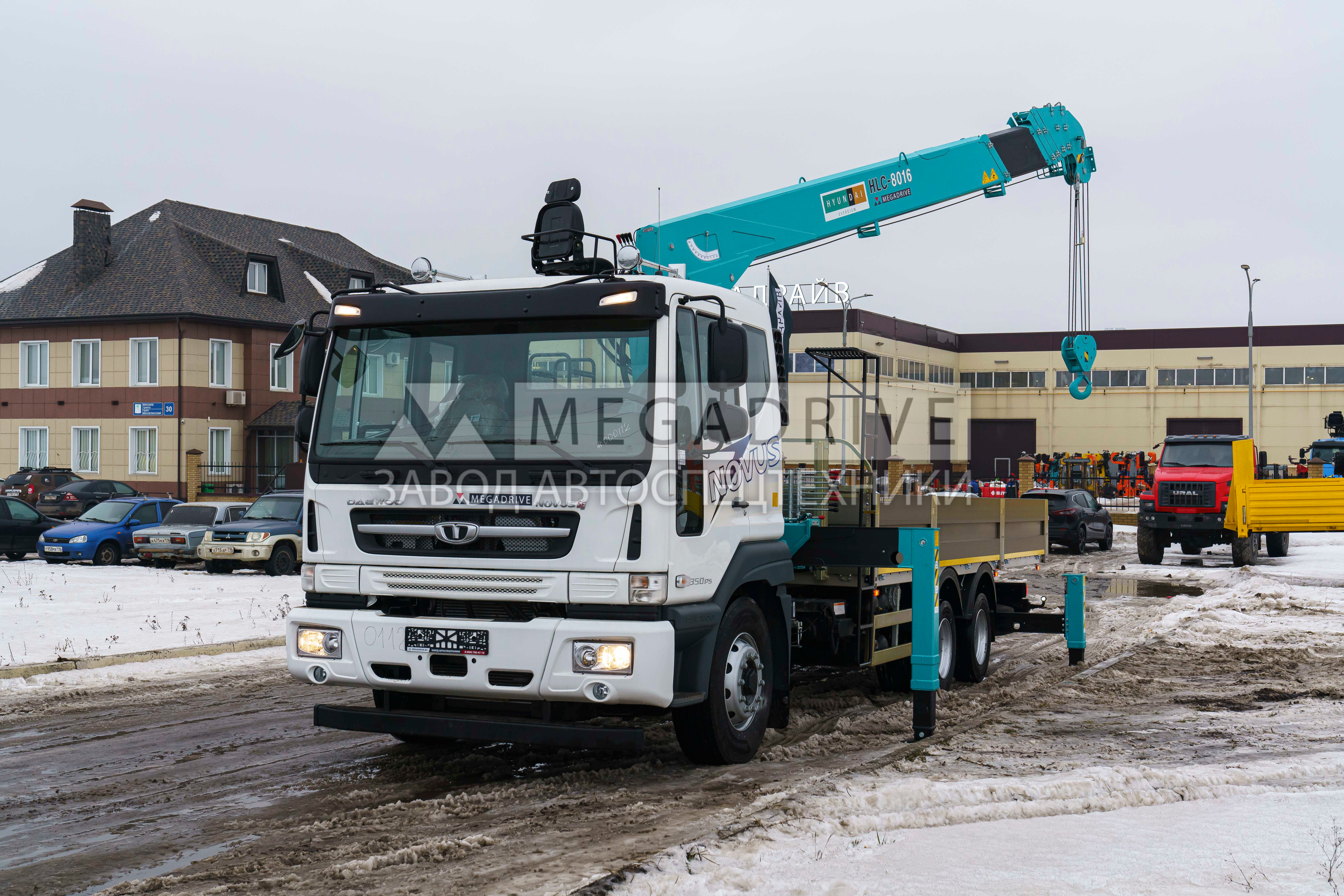 Манипулятор HKTC HLC8016 на шасси DAEWOO CL7AF