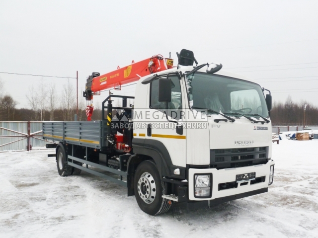 Манипулятор ИНМАН ИТ 150 на шасси ISUZU FVR34Q