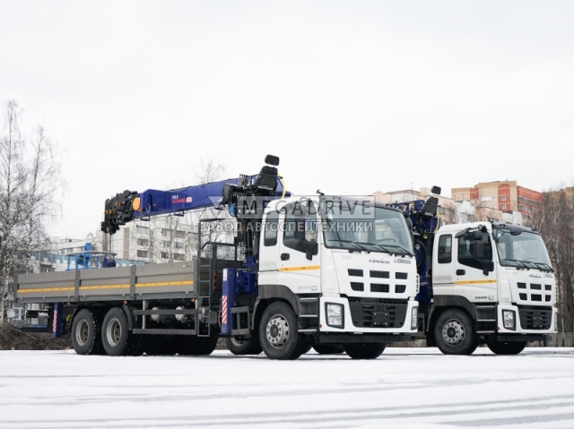 Манипулятор DONGYANG SS2725LB на шасси ISUZU GIGA