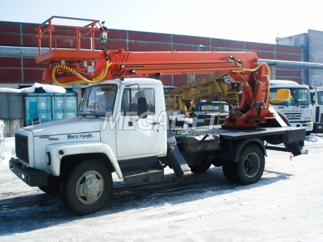 Автогидроподъемник ПСС-131.22Э на шасси ГАЗ 3309