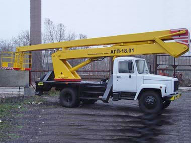 Автогидроподъемник ПСС-121.18 (АГП-18.01) на шасси ГАЗ 3307