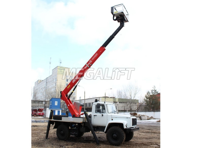 Автогидроподъемник Т318 на шасси ГАЗ 33081