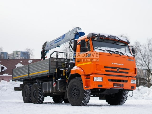 Манипулятор ГАЛИЧАНИН 150 на шасси КАМАЗ 43118