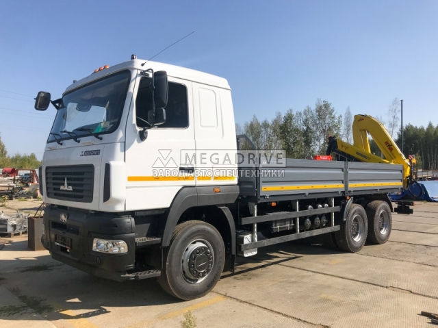Манипулятор HYVA HB150E2 на шасси МАЗ-6312С5
