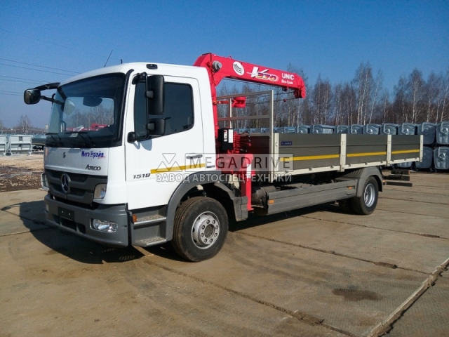Манипулятор UNIC URV-373 на шасси MERCEDES-BENZ ATEGO 1518L