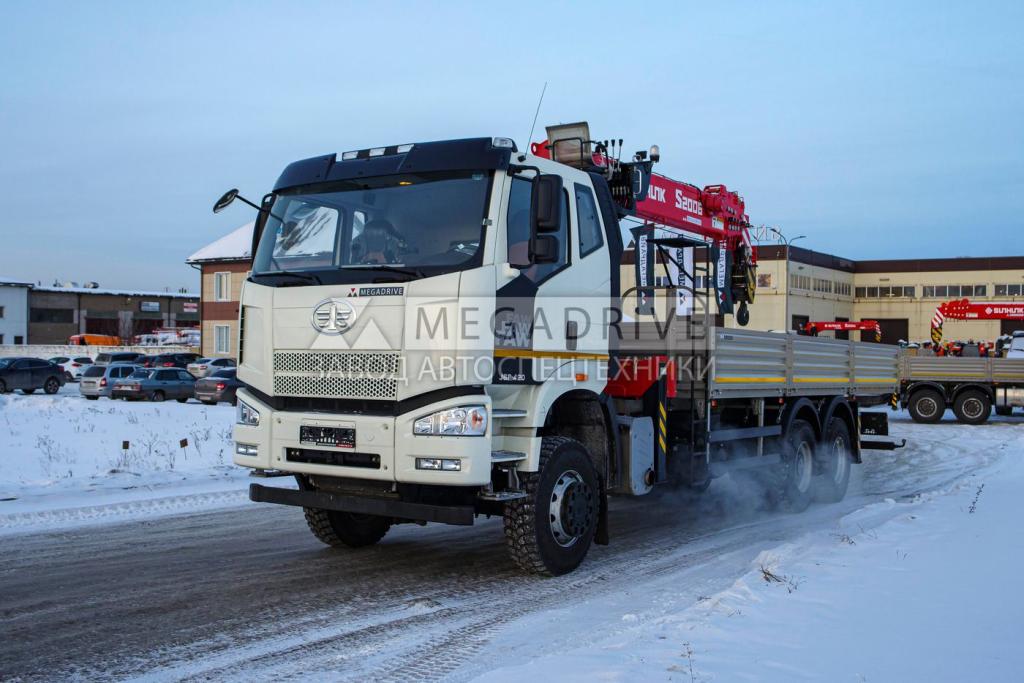Манипулятор SUNHUNK 2006 на шасси FAW 5250
