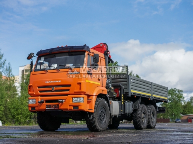 Манипулятор PALFINGER PK23500A на шасси КАМАЗ 43118