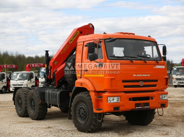 Манипулятор PALFINGER PK 18500 на шасси КАМАЗ 53504