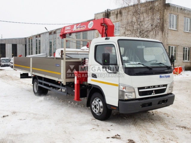 Манипулятор UNIC URV-373 на шасси FUSO CANTER