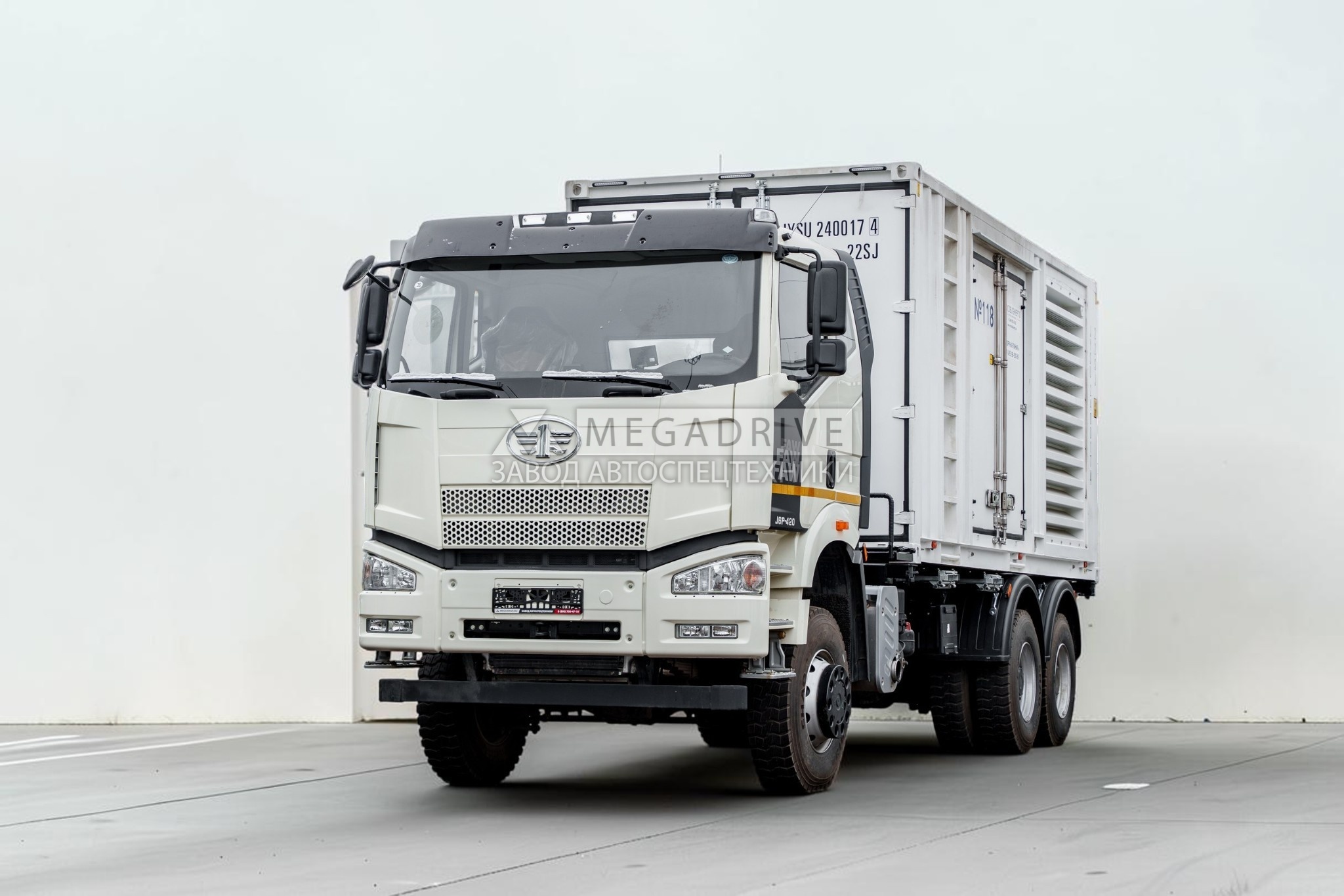 Передвижная электростанция на шасси FAW 3250