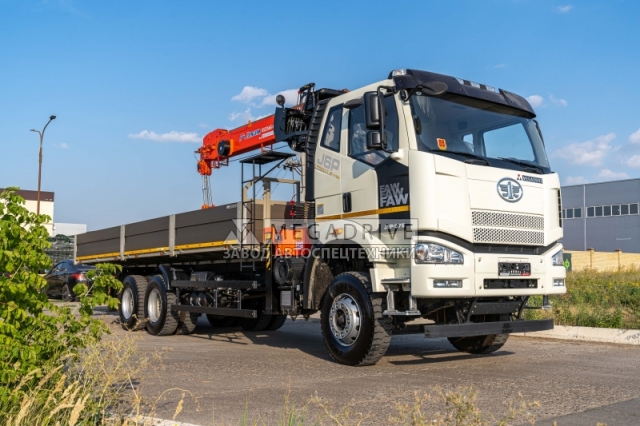 Манипулятор KS1256 на шасси FAW CA3250