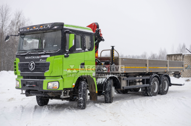 Манипулятор PALFINGER РК15500А на шасси SHACMAN