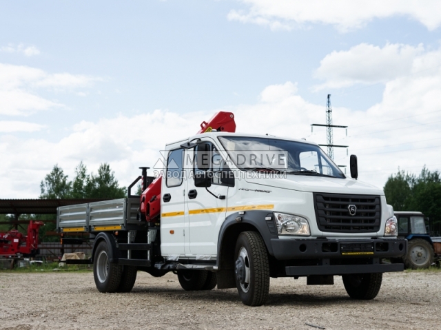 Манипулятор PALFINGER PK6500 на шасси ГАЗон NEXT