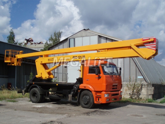 Автогидроподъемник ПСС-121.22 (АГП-22.02) на шасси КАМАЗ 43255