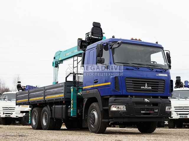 Манипулятор HKTC 7016 на шасси МАЗ 6312С5