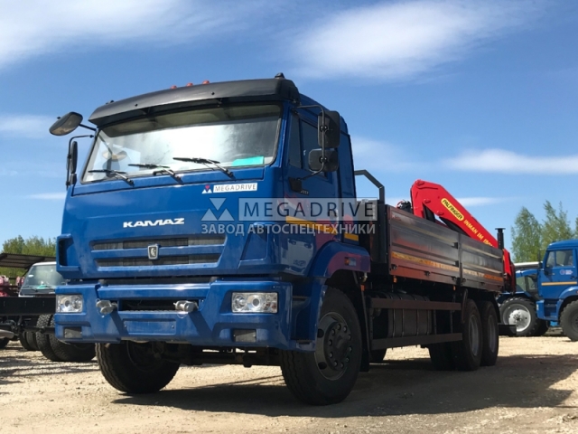 Манипулятор ИНМАН ИМ150 N на шасси КАМАЗ 65117