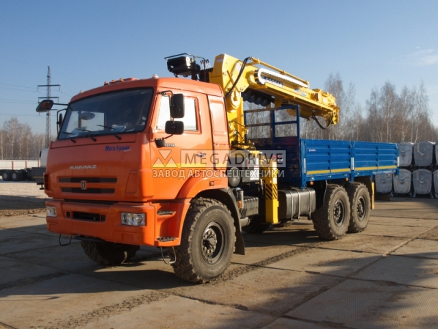 Манипулятор SOOSAN SCS 866LS на шасси КАМАЗ 43118