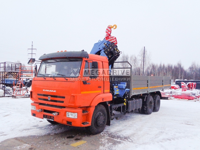Манипулятор ИНМАН ИМ240-04 на шасси КАМАЗ 65117