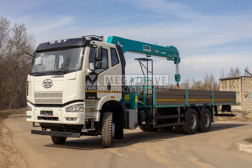 Манипулятор HKTC 8016 на шасси FAW 3250