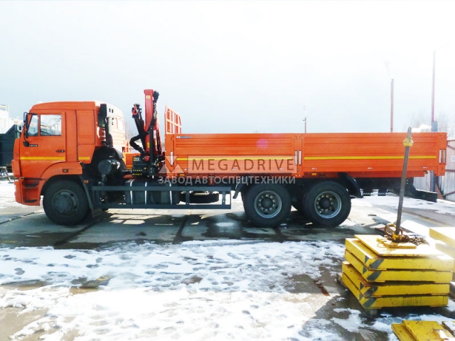 Манипулятор PALFINGER PK8500А на шасси КАМАЗ 65115