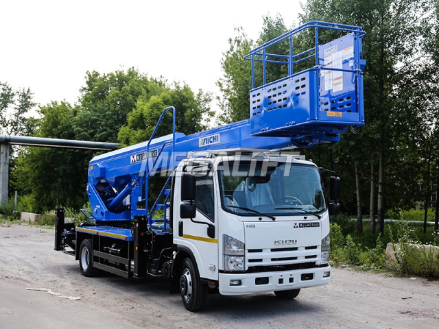 Автогидроподъемник AICHI SK27A на шассиISUZU NQR 90